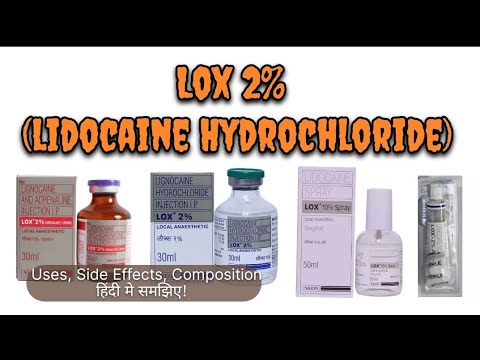 Lox 10% Spray (Lidocaine) EXPORTER IN UNITED STATES, 50ml