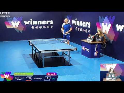 Dombrovskii Andrei - Tridukh Igor. WINners. CUP Table Tennis 7 09.01.2021 17:45