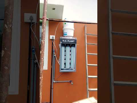 50 lph ro plant with 10 ltr pressure tank