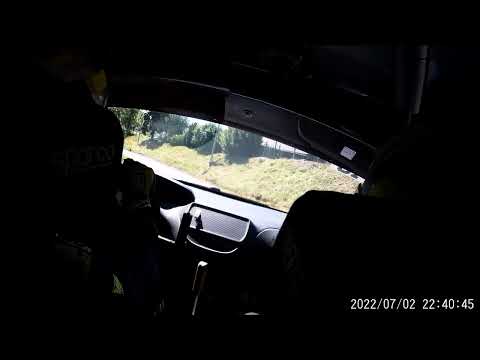 Rallye Saint Marcellin 2022 - Caméra embarquée ES 8 - LENNE / BOUCHET - 208 R2 - 1er temps R2