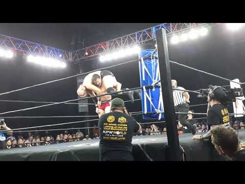 Alex Coughlin Deadlifts Tracy Williams NJPW Collision In Philadelphia 4-16-23