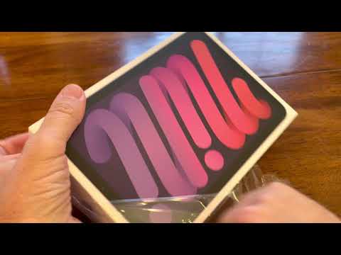 iPad mini 6th generation 2021 unboxing and test