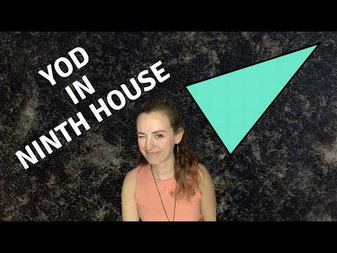 Yod Apex in Ninth House - Finger of God Ninth, Second, Fourth Houses - Apex 9th Bases 2nd/4th