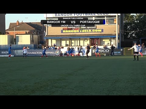 Bangor Young Men v Portavogie Rangers - Under 17s Third Cup - 20th September 2019