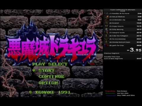Super Castlevania IV any% speedrun [PB 39:16] with mic
