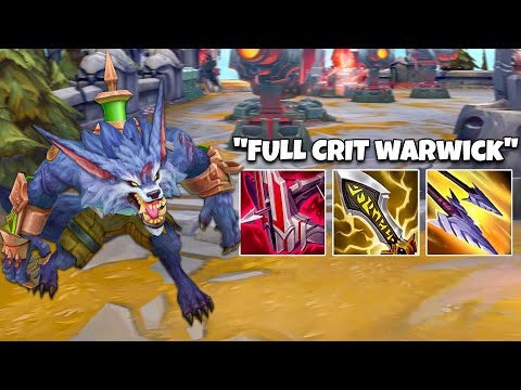 FULL CRIT WARWICK IS ACTUALLY BUSTED...