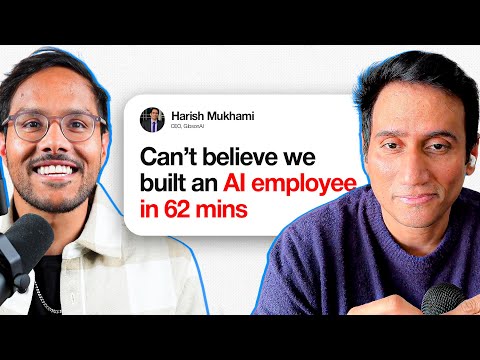 I can’t believe we built an AI employee in 62 mins (Cursor, ChatGPT, Gibson)