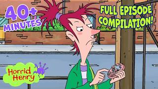 Moody Margaret's New Phone | Season 3 Clip Compilation | Horrid Henry | 45+ MINS
