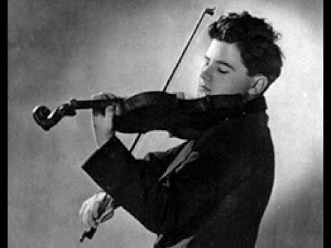 Josef Hassid, violin: Melodie, Op. 42, No. 3 (Tchaikovsky)