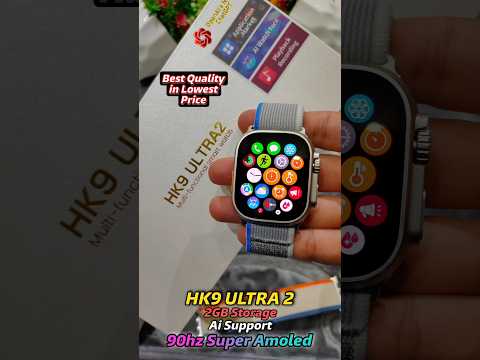 Buy HK9 Ultra 2 AMOLED 90hz Display 2GB Storage WearOS.10 Buy HK9 Ultra 2 AMOLED 90hz Display 2GB Storage WearOS.10