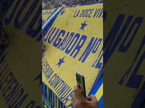 "Recibimiento boca juniors vs river plate desde el palco" Barra: La 12 &bull; Club: Boca Juniors