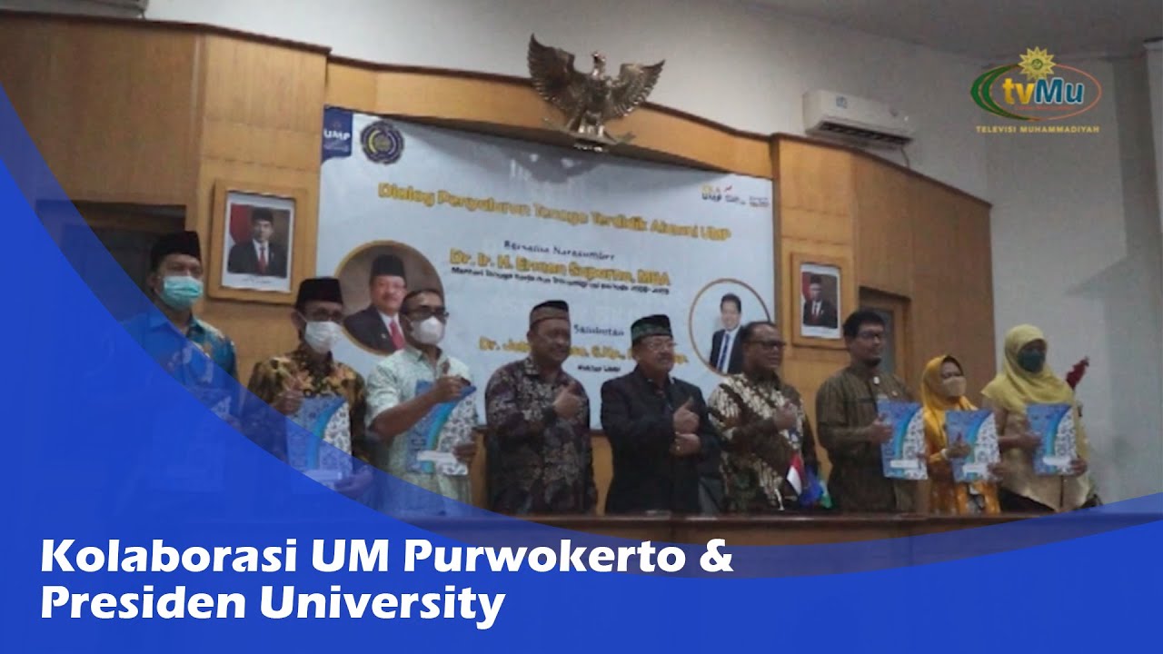 Launching Kantor LPK, UMP Jalin Kerja Sama dengan President University