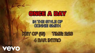 Connie Smith - Once A Day (Karaoke)