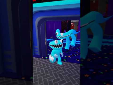 big cyan and mini cyan in rainbow friends chapter 2