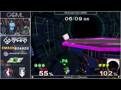 GOML 2015 - Liquid`Hungrybox (Jigglypuff) vs 4Serial (Link) - Melee R2 Pools