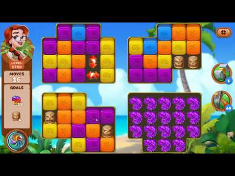 Lost Island Blast Adventure Level 1780 NO BOOSTERS - A S GAMING