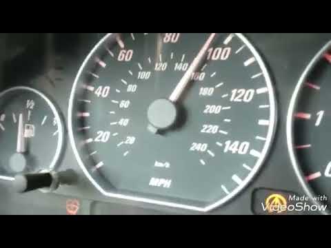 BMW E46 330ci Acceleration 0-160 km/h diff ratio 4.10 | M54B30