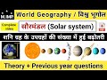 solar system | सौरमंडल | solar system in hindi | world geography | study vines official