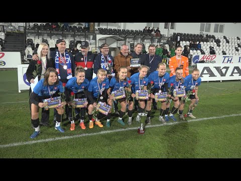 Bronzové medaily pre ženy Spartaka Myjava