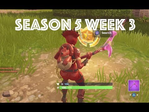 Fortnite: Season 5  Week 3 - Secret Battle Star