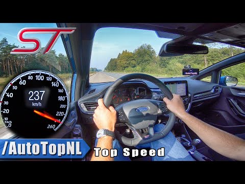 2020 FORD FIESTA ST | TOP SPEED on AUTOBAHN (No Speed Limit) by AutoTopNL