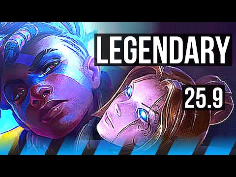 EKKO vs ORIANNA (MID) | 19/2/11, 72k DMG, Legendary | KR Master | 25.9