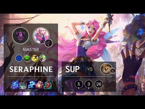 Seraphine Support vs Bard - EUW Master Patch 11.24