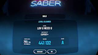 ［beat saber 実況］びーとせいばーをたしなむうま。［PS4VR］