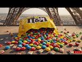 Most Satisfying Giant Push Off Mountain Explosion 😉ASMR No Talking 4K Slow Motion Oddly Satisfying