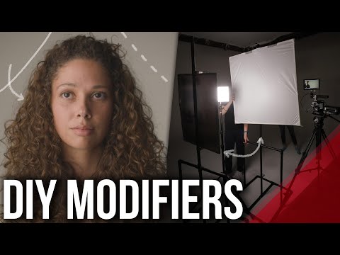Zero Budget Light Modifiers for Video