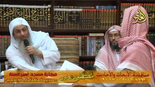 مناقشة الأبحاث والأحاديث بمكتبة مسجد أهل السنة بمنية سمنود 07 05 2017 5