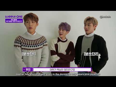 [ENG] 171108 Wanna One - Nothing Without You Jacket Shoot BTS