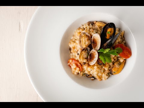 FREGOLA WITH CLAMS AND BOTTARGA