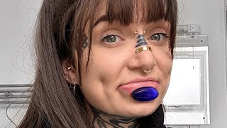 New Lip Stretcher = Bigger Statement! Watch the Upgrade