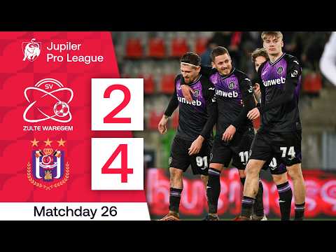 Résumé | Zulte Waregem - RSC Anderlecht