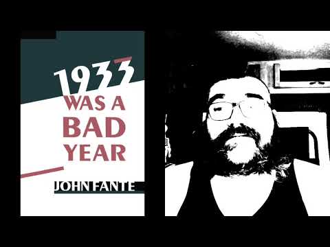 1933 Was a Bad Year John Fante