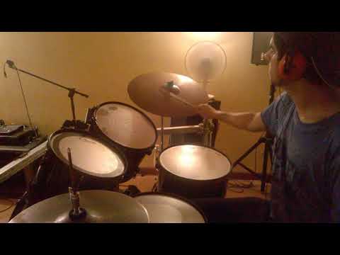 Gavin Harrison inspired Overriding in 7/8 + a drum solo