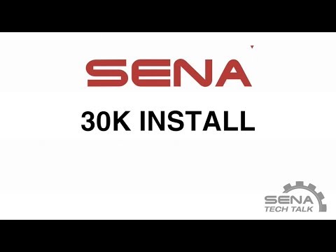 Sena 30K Install