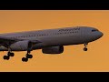 Philippine Airlines Airbus A330 Landing At Manila Airport