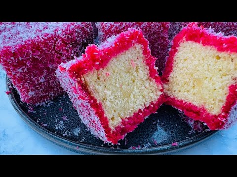 Soft and Fluffy SnowBall Recipe | How To Make SnowBall | Red Cake Recipe