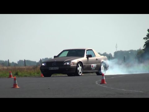 Mercedes R129 SL500 Drift Slides without LSD ASD ClassicAuto Cup Ułęż 2014