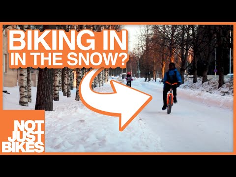 Why You Can Cycle in the Winter in Finland But NOT in Canada