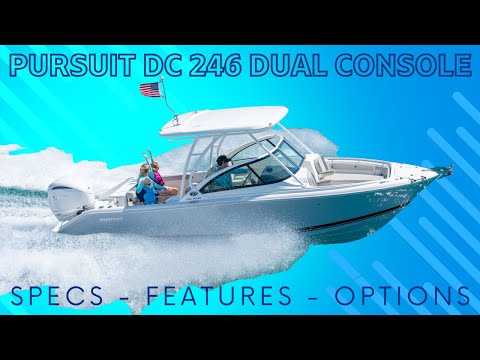  - 2024 Pursuit DC 246 Dual Console video walkthrough