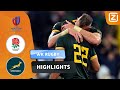 EEN MEESLEPENDE HALVE FINALE VOL EMOTIES! ? | Engeland vs Zuid-Afrika | WK Rugby 2023 | Samenvatting