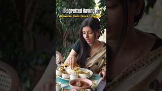 I Regretted Having An Assamese Thali! Here's Why? #shorts #assam #assamesefood 