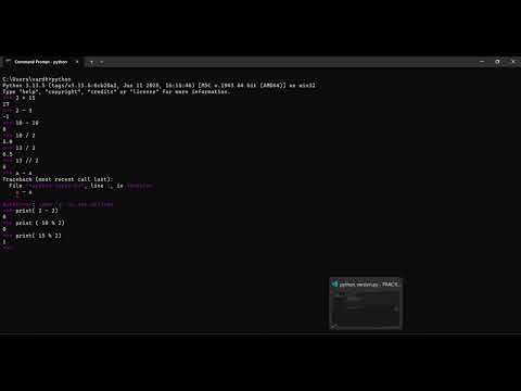 Session 4 Python Basic Operations