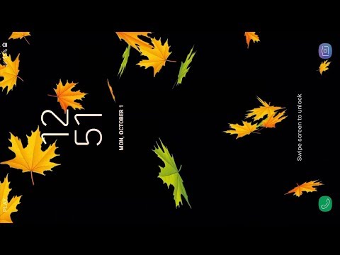 Autumn Leaves Live Wallpaper Video