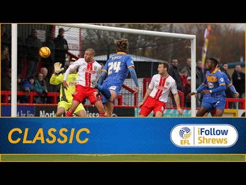 THROWBACK THURSDAY | Stevenage v Shrewsbury Town - 30th November 2013