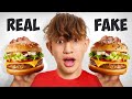 Real Vs Fake Food Challenge!