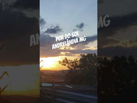 POR DO SOL ANDRELÂNDIA MG GRAVEI DA JANELA DE CASA,,#andrelandiamg #,,minasgerais